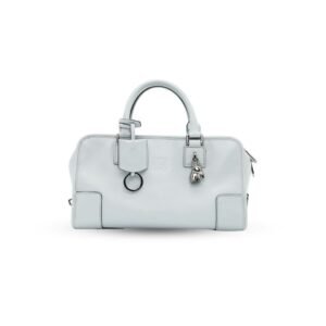 Loewe Amazona Leather Silver Tone Hardware