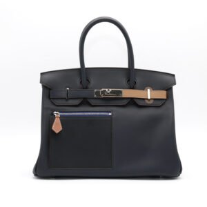 Hermes Birkin 30 Colormatic Multi Pocket Black Palladium Hardware