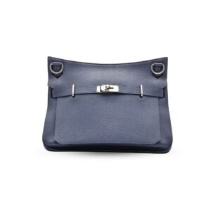 Hermes Jypsiere 31 Blue Saphir Togo Leather Palladium Hardware