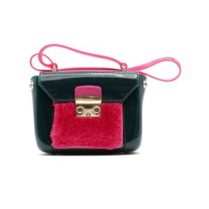 Furla Candy Bonbon Mini Dark Green PVC