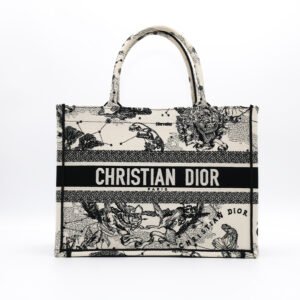 Christian Dior Dior Book Tote Medium Zodiac Embroidery