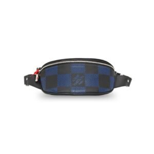 Louis Vuitton Campus Bumbag In Damier Infini 3D Navy Leather