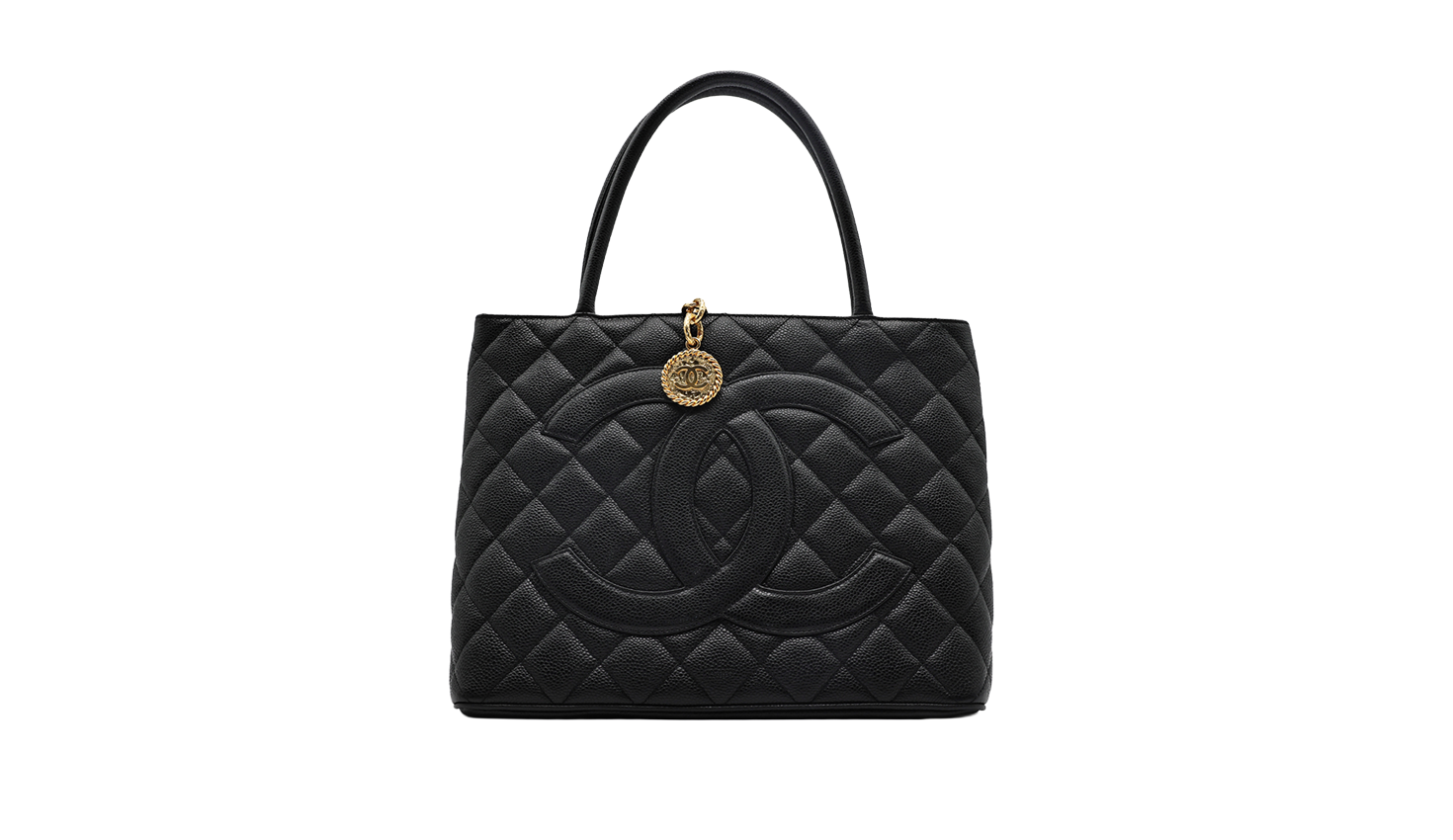 Caviar Quilted Medallion Tote bag