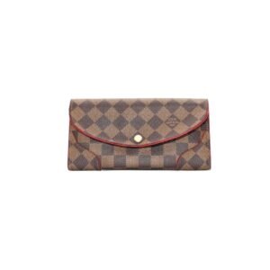 Louis Vuitton B - Damiier EbenevCaissa Wallet in Cherry