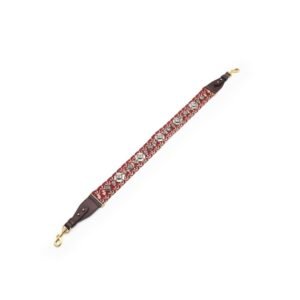Christian Dior Burgundy Oblique Studded