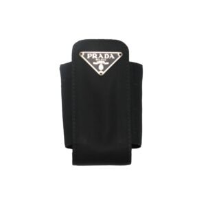 Prada B-Black Nylon Mobile Phone Holder